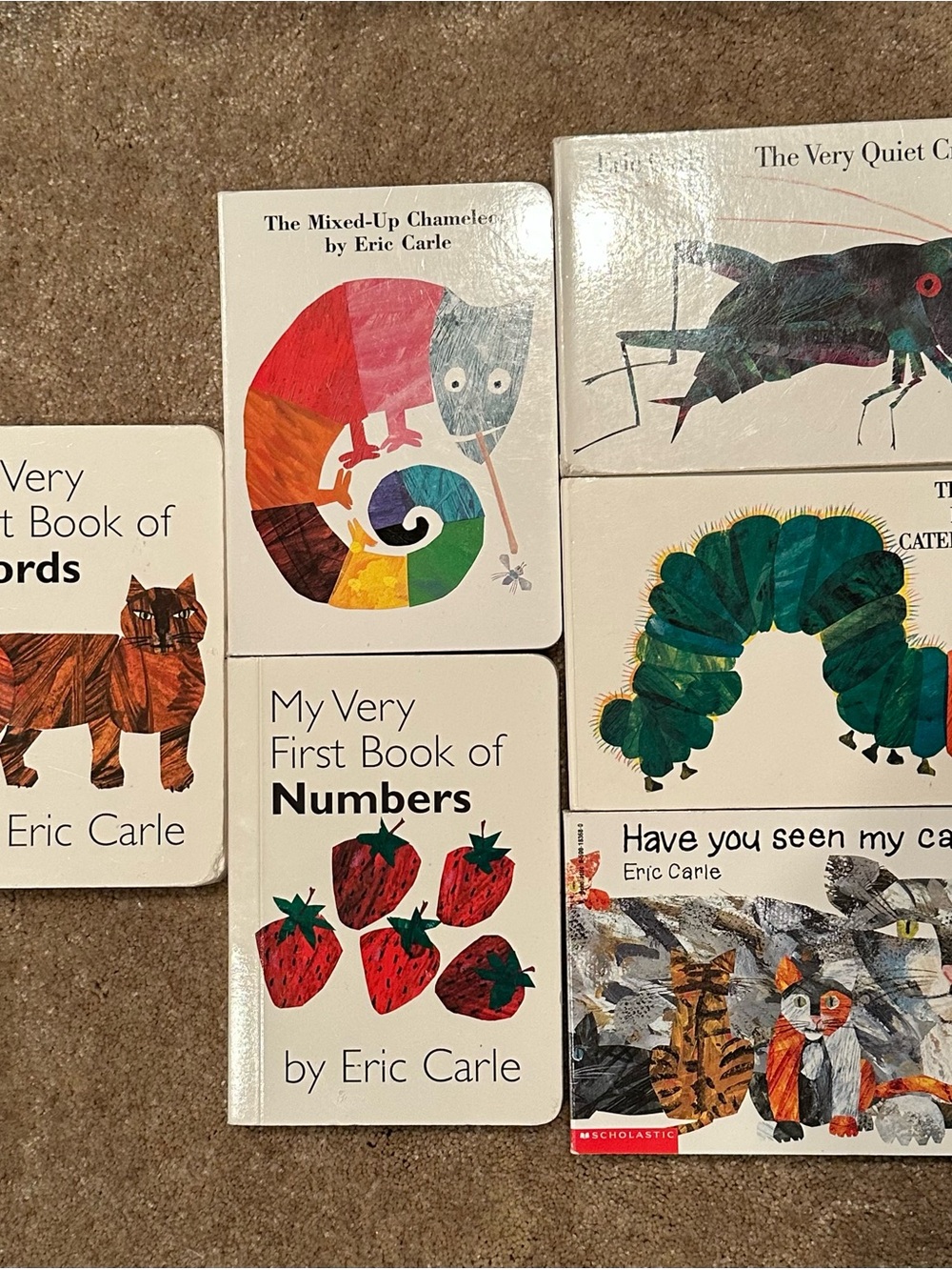 Eric Carle Board Book Set - Colorful learning Kids Books
